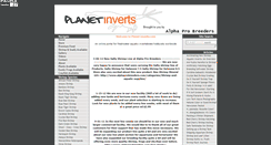Desktop Screenshot of planetinverts.com
