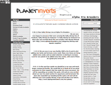 Tablet Screenshot of planetinverts.com